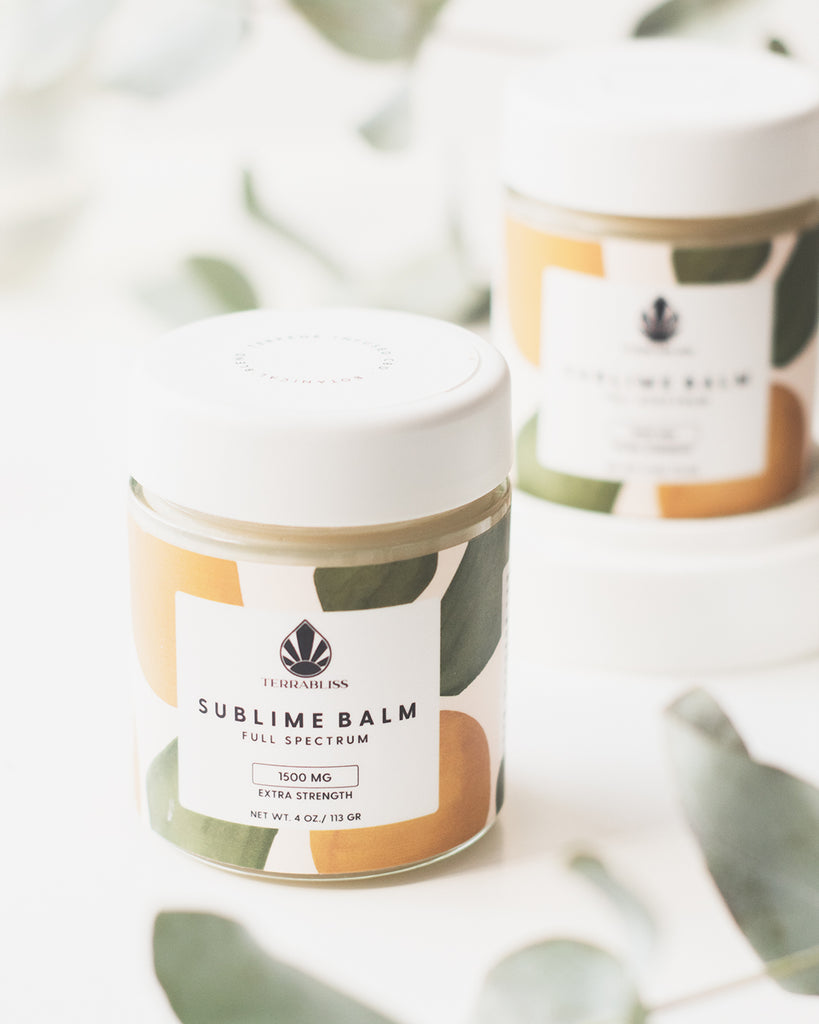 ALL NATURAL SUBLIME BALM WITH CBD AND TERPENES