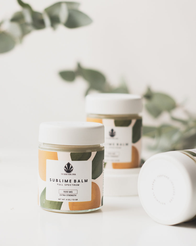 ALL NATURAL SUBLIME BALM WITH CBD AND TERPENES
