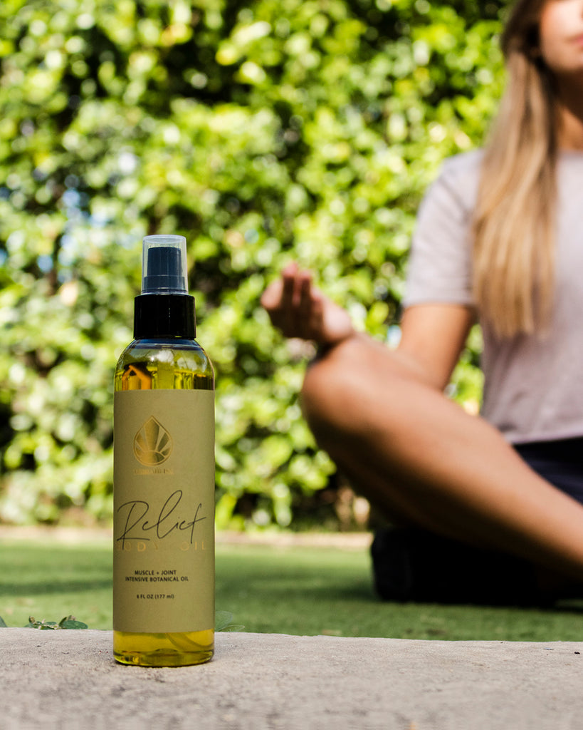 All Natural Body Oil - Massage Oil with Arnica and CBD - Sore Muscle Relief Oil - Gift for Athletes - Bath Oil - Gift for Him