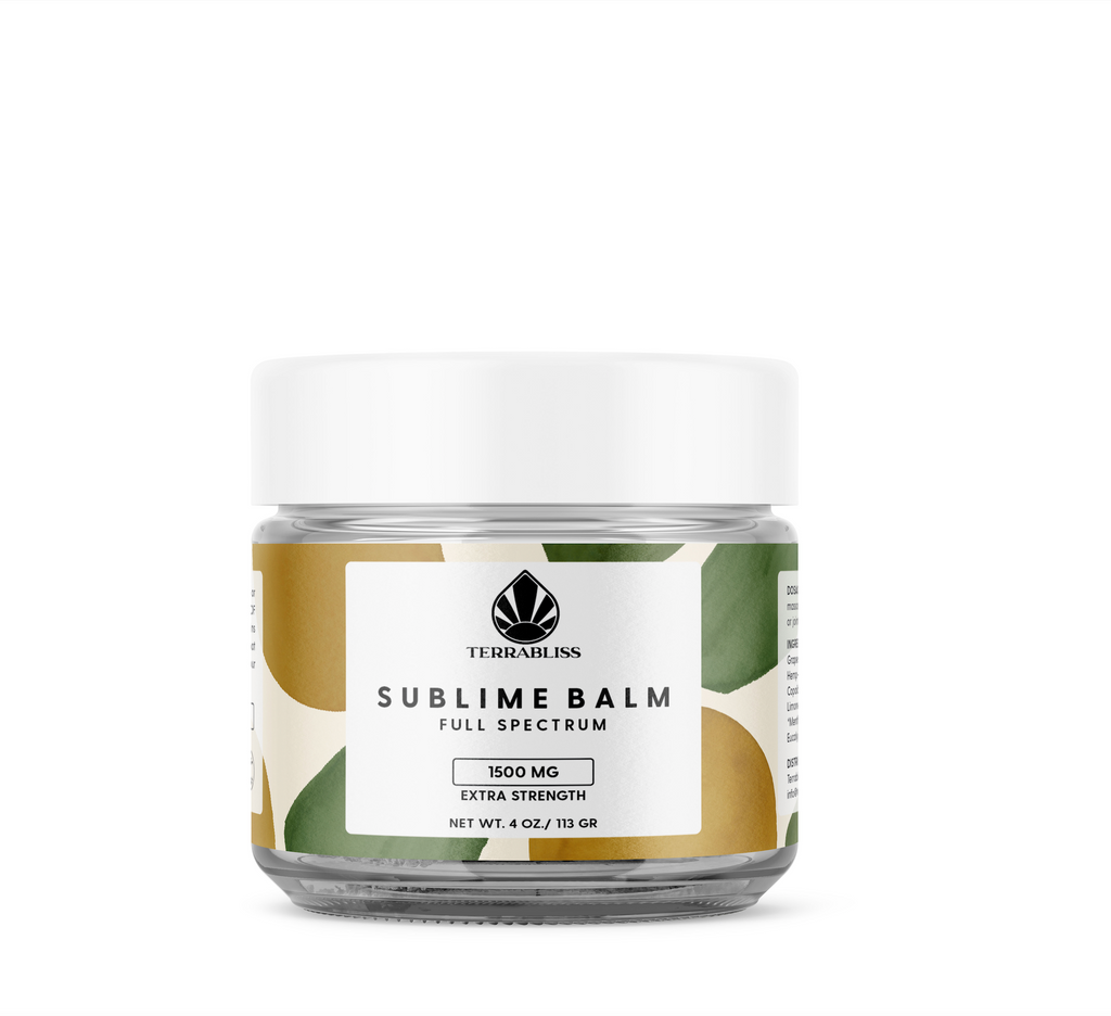 ALL NATURAL SUBLIME BALM WITH CBD AND TERPENES